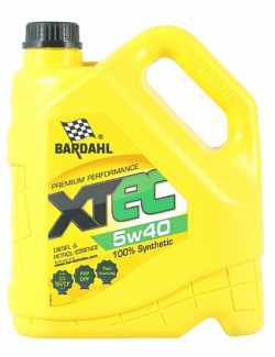 Масло моторное BARDAHL 5W40 XTEC SN/CF 4L