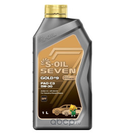 S-OIL SEVEN 7 GOLD #9 C3 5W-30 1L