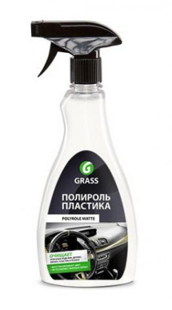 GRASS Полироль-очиститель пластика матовый блеск "Polyrole Matte", 500ML GRASS Полироль-очиститель пластика матовый блеск "Polyrole Matte", 500ML