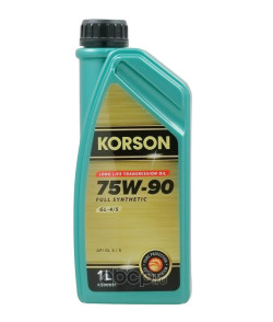 KORSON Full Syntehtic GL-4/5 75W-90 1L