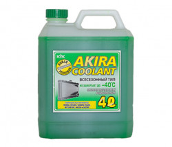 Антифриз AKIRA COOLANT -40°C (зеленый) 4L Антифриз AKIRA COOLANT -40°C (зеленый) 4L