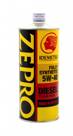 IDEMITSU Zepro Diesel 5W-40 CF Fully Synthetic