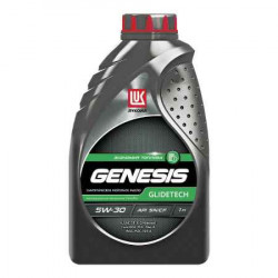 LUKOIL Масло моторное синтетическое "Genesis Glidetech 5W-30", 1L