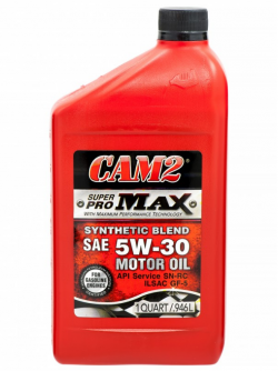 Масло моторное CAM2 SuperPRO MAX SYNTHETIC BLEND 5W30 SN-RC/GF-5