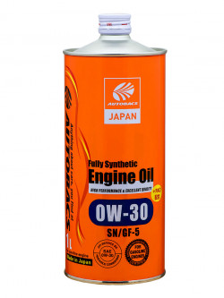 AUTOBACS Fully Synthetic 0W-30 SN/GF-5 1L AUTOBACS Fully Synthetic 0W-30 SN/GF-5 1L