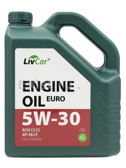 LIVCAR EURO ENGINE OIL 5W30 4L